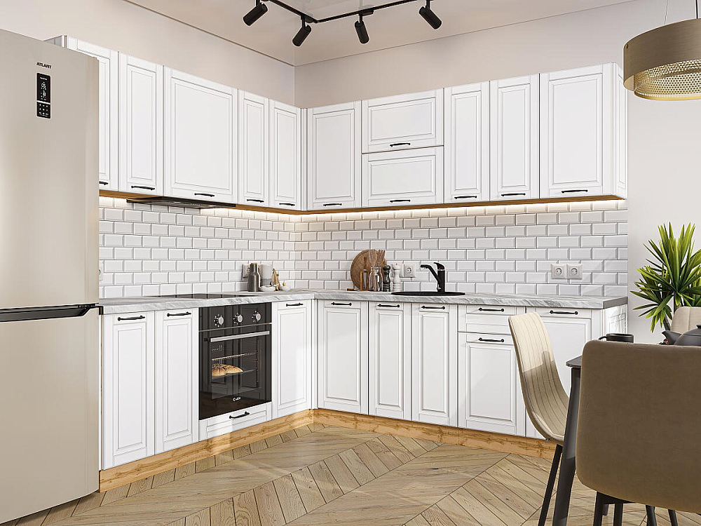 Дублин-02 Дуб Вотан/special white