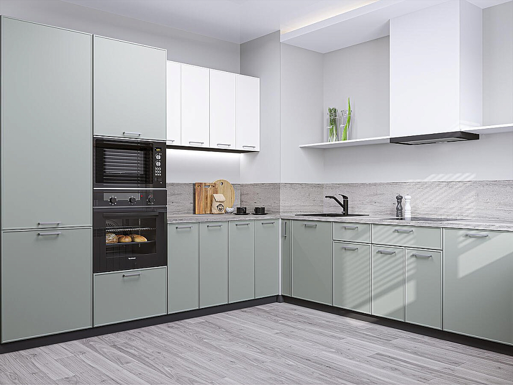 Квадро-02 graphite/Белый/Аквамарин