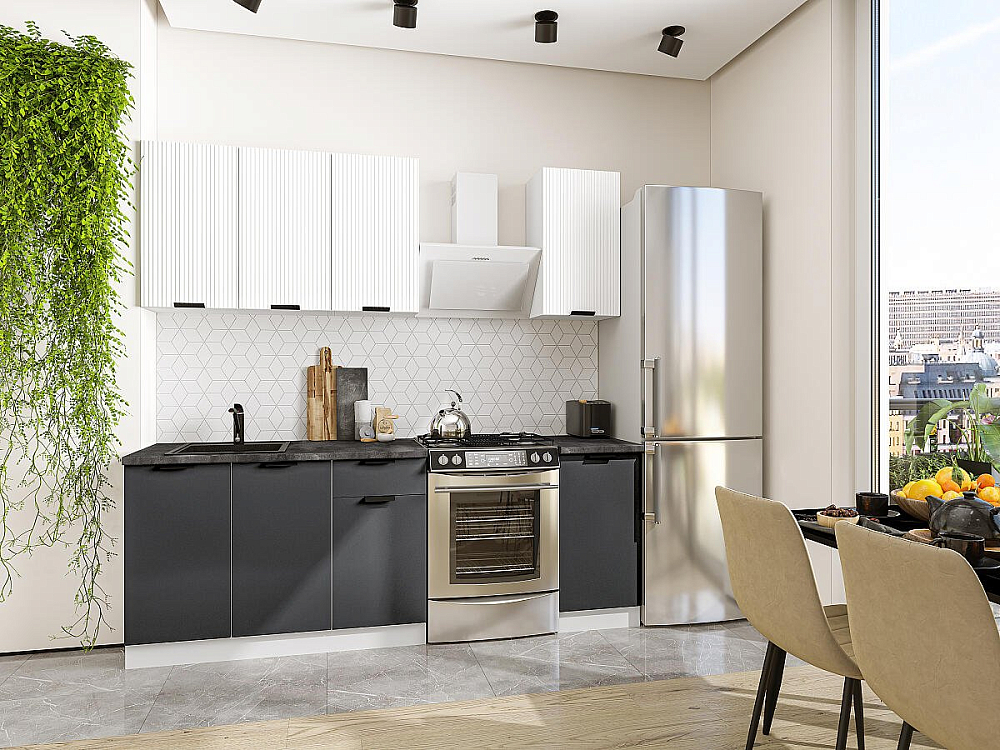 Евро Лайн-06 Белый/Белый/Антрацит